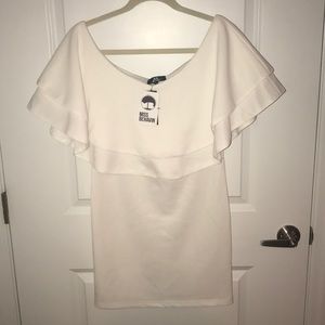 SOLD White Strapless Dress!